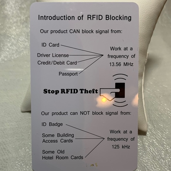 Travelambo RFID Slim Wallet. New! - Picture 6 of 6